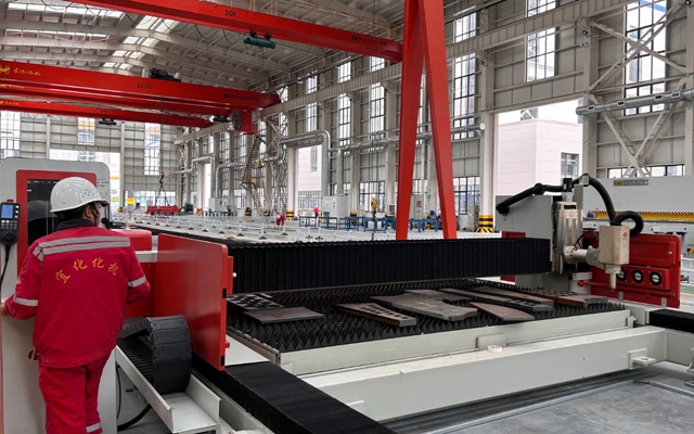 化機(jī)公司智能制造廠房全面投用