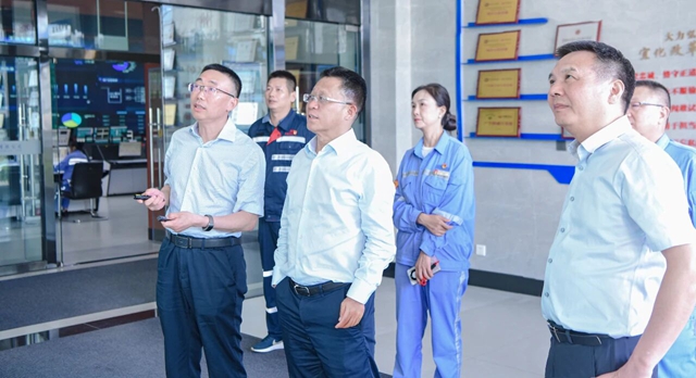 王大真到新疆、青海區(qū)域分子公司現(xiàn)場(chǎng)辦公(圖1)